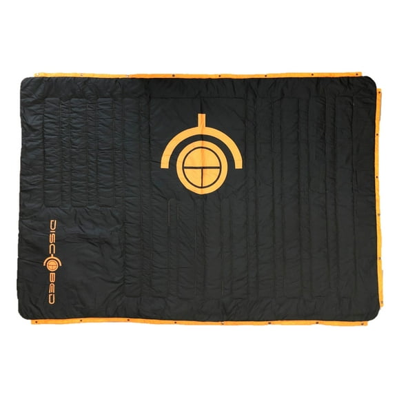 Disc-O-Bed Multifunctional Blanket w/Snap Fastener & Fleece Interior, Black