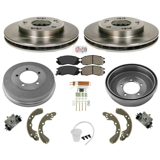 Disc Rotors Brake Drums Shoes Spring Wheel Cylinder For 9500 Avenger W