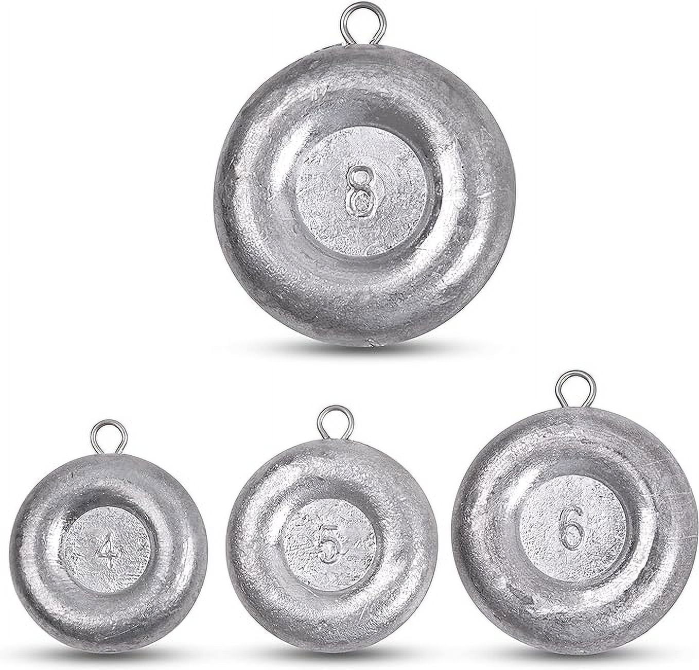 Danielson Bass Casting Sinkers Fishing Weight, 1/2 oz., 3-pack 