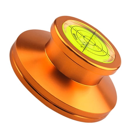 Disc Stabilizer Turntable Record Weight/Clamp 50/ 60Hz Golden