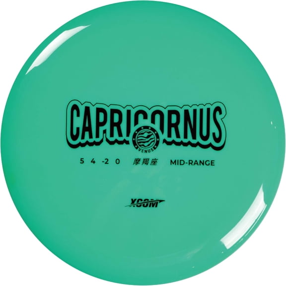 Disc Venus-Capricornus | Understable Disc Golf Mid-Range | Easy Control Mid-Range | Easy-to-Throw | 170-175g | PDGA Approved Disc Golf for Outdoor, Backyard and Competition