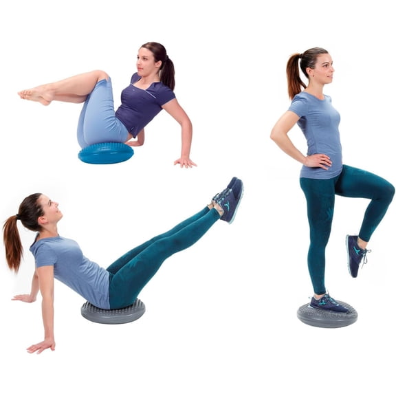 Disc 'o' Sit Inflatable   Cushion for  Stability and Posture Correction - Blue