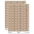 thumbnail image 1 of Discard Bold Sticker Set - Brown - Matte Finish - 1.5" Small, 1 of 7