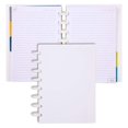 Discbound Notebook Planner Junior 5.5 x 8.5 White, Customizable ...
