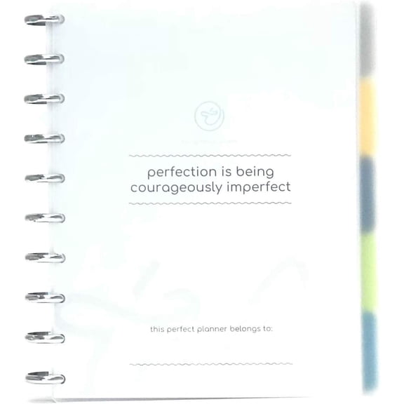 Discbound Notebook Set, Midsize (7.5 in x 9.75 in), Customizable with Repositionable Pages, Tabs, Pockets, and 1-Inch Discs