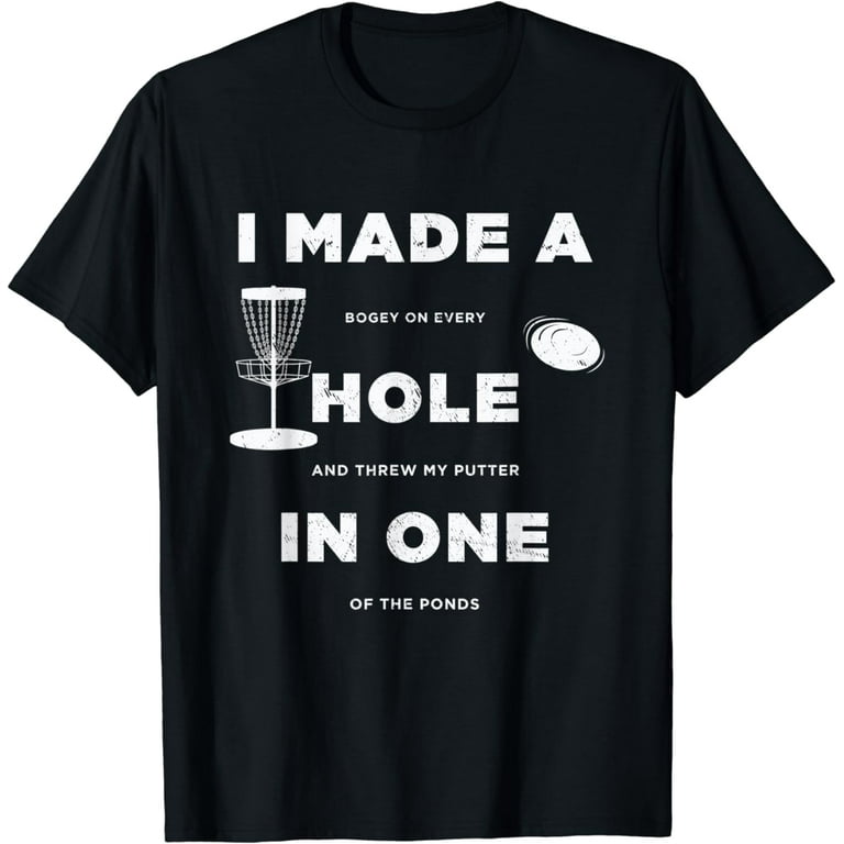 Funny disc golf shirts deals