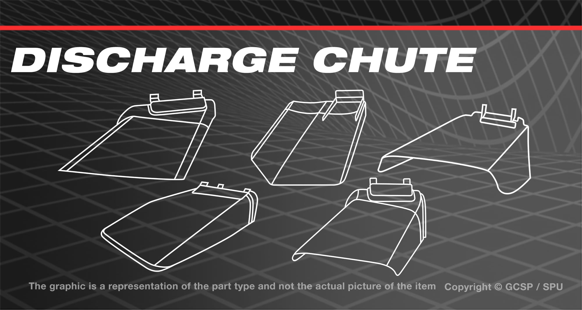 Discharge Chute Ramp Discharge Chute For Troy Bilt TB320XP Lawn Mowers 12AVO2A3766 - Walmart.com