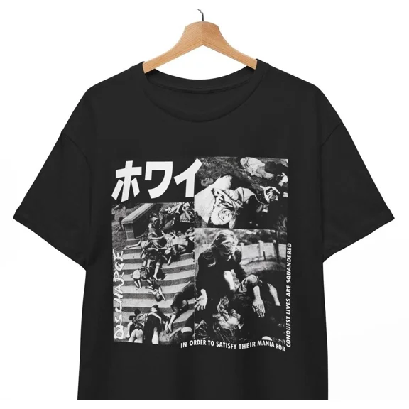 Discharge Why Japanese T-Shirt, Discharge T-Shirt, Unisex Tee