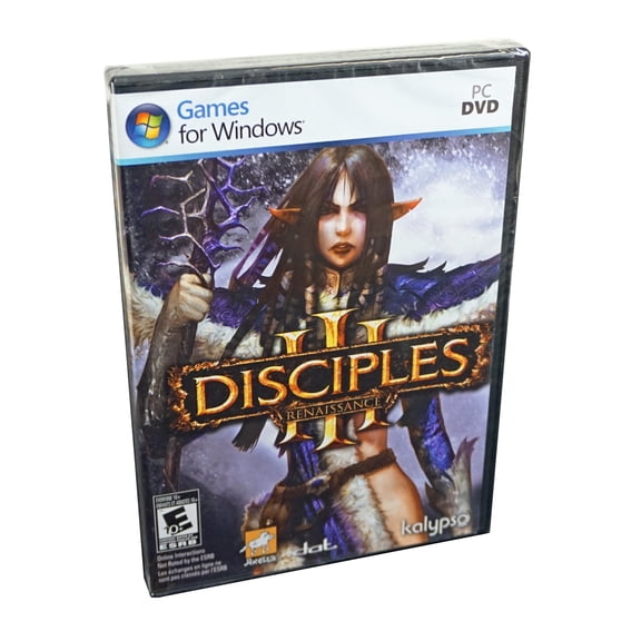 Disciples III 3: Renaissance (Strategy RPG PC Game) 3 Playable Races - Empire, Legions of the Damned & Elven Alliance