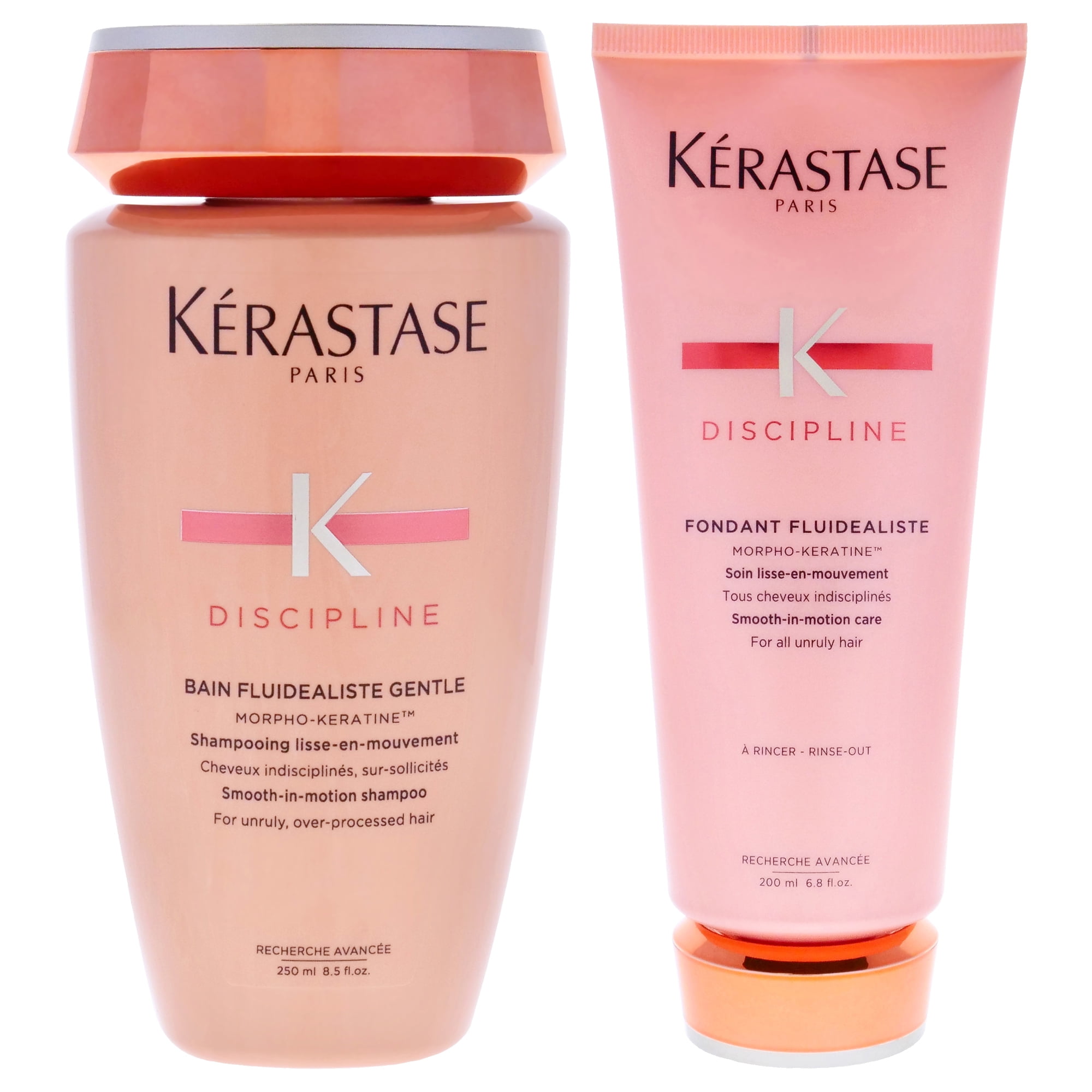 Discipline Kit by by Kerastase for Unisex - 2 Pc Kit 8.5oz Discipline ...
