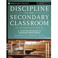 thumbnail image 1 of Pre-Owned Discipline in the Secondary Classroom: A Positive Approach to Behavior Management (Paperback) 0787977950 9780787977955, 1 of 1
