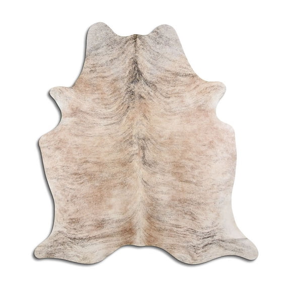 Disciplined NATURAL cowhide rugs for sale LIGHT BRINDLE rug