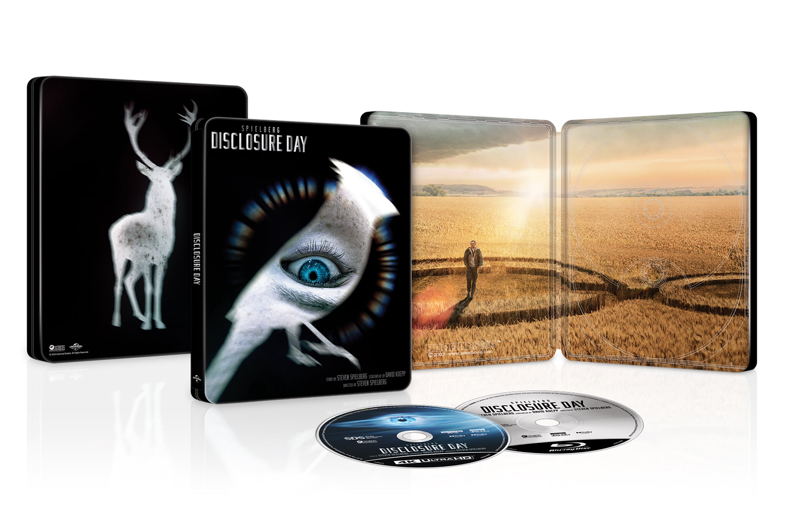 Disclosure Day (Steelbook) (4K Ultra HD + Blu-ray + Digital Copy), Science Fiction, Universal