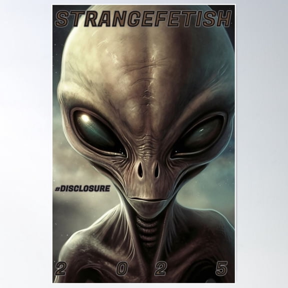 Disclosure Four: Zeta Reticuli Poster Wall Art, Modern Wall Decor For Living Room Bedroom, 24x36 UNFRAMED