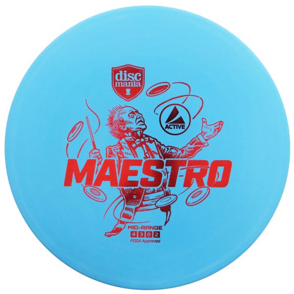 Discmania Active Base Maestro Midrange Golf Disc Colors may vary