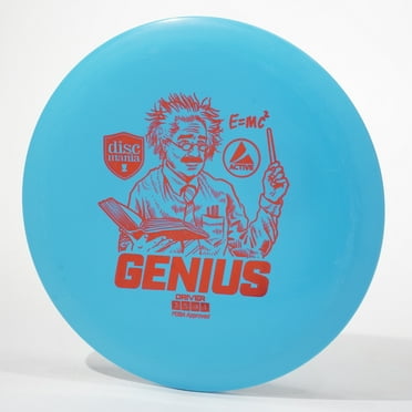 Discmania Active Genius Disc Golf Fairway Driver, Pick Color/Weight [Stamp & Exact Color May Vary] Blue 167-169 grams