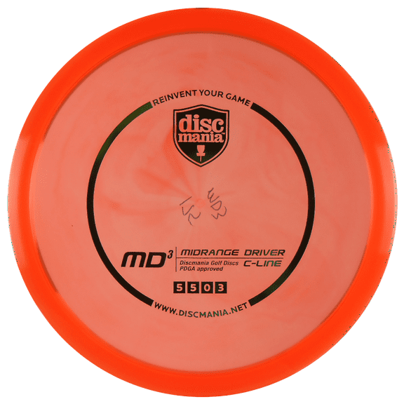 Discmania C-Line MD3 Midrange Golf Disc Colors may vary
