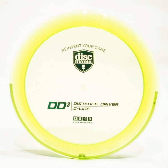 Discmania C-Line DD3 Disc Golf Distance Driver, Pick Color/Weight [Stamp & Exact Color May Vary] Green 173-174 grams