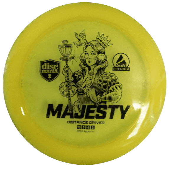 Discmania - Majesty - High Speed Disc Golf Distance Driver (Yellow)