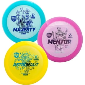 Discmania Mega Distance Disc Golf Set of 3 Includes 3 High Speed Disc Golf Drivers, High Speed Frisbee Golf Disc Set, Disc Golf Starter Set (Colors Will Vary)