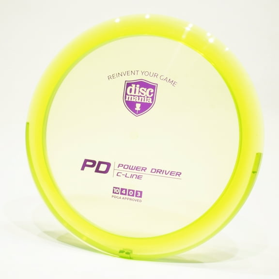 Discmania C-Line PD Disc Golf Distance Driver, Pick Color/Weight [Stamp & Exact Color May Vary] Green 175-176 grams