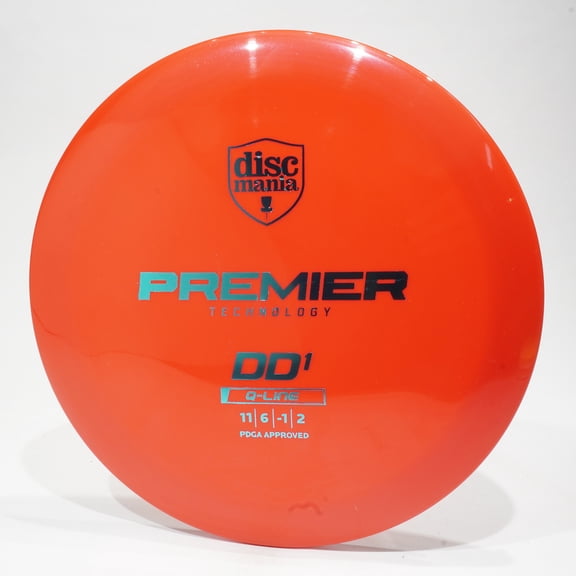Discmania Q-Line DD1 Premier Edition Disc Golf Distance Driver, May Vary From Image