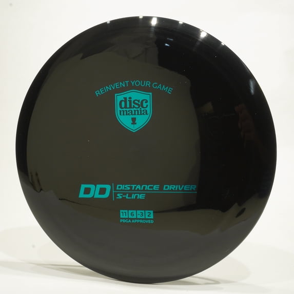 Discmania S-Line DD Disc Golf Distance Driver, Pick Color/Weight [Stamp & Exact Color May Vary] Black 173-174 grams