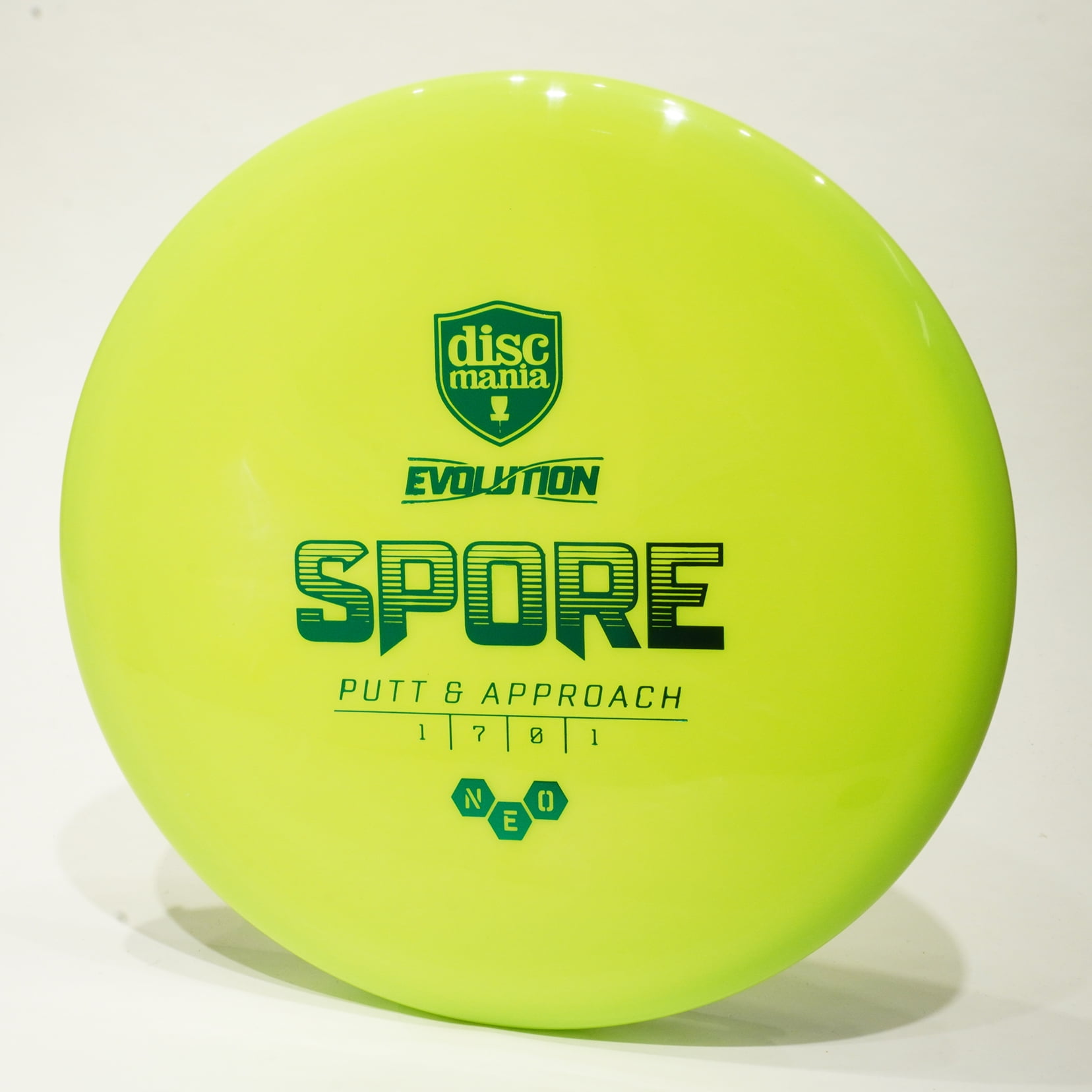 Discmania Soft Neo Spore Disc Golf Hybrid Putter, Approach Discmania Soft Neo Spore Disc Golf Hybrid Putter, Approach