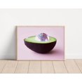 Disco Avocado Ball Quirky Kitchen Poster , Poster Print Only - Walmart.com