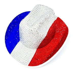 Disco Ball Cowboy Hat, Sparkly Concert Hat for Music Festivals Cowgirl Hats