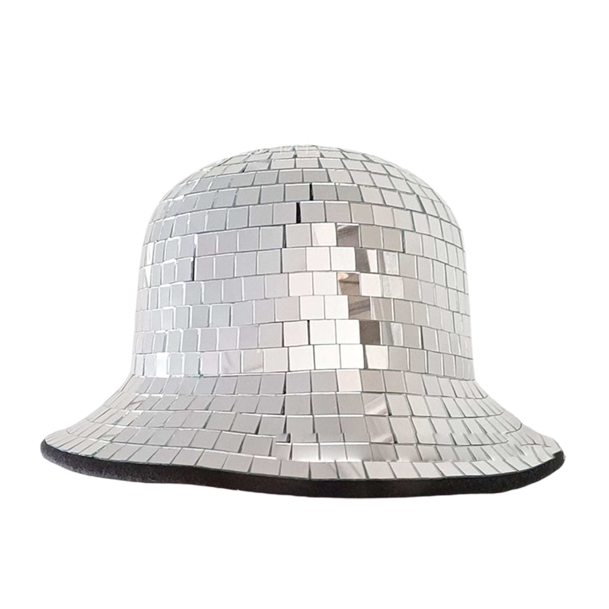 Disco Ball Cowboy Hat for Women Men Mirrored Ball Cowboy Hat Sparkly