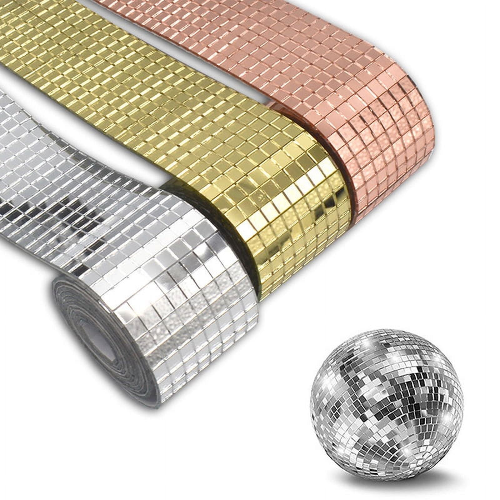 Disco Ball DIY Glass Mirror Stickers Wall Stickers Self-adhesive Home Wall  Decor 
