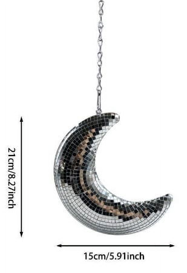 Disco Ball Decor Moon Disco Ball Moon Shaped Disco Ball Home Wedding
