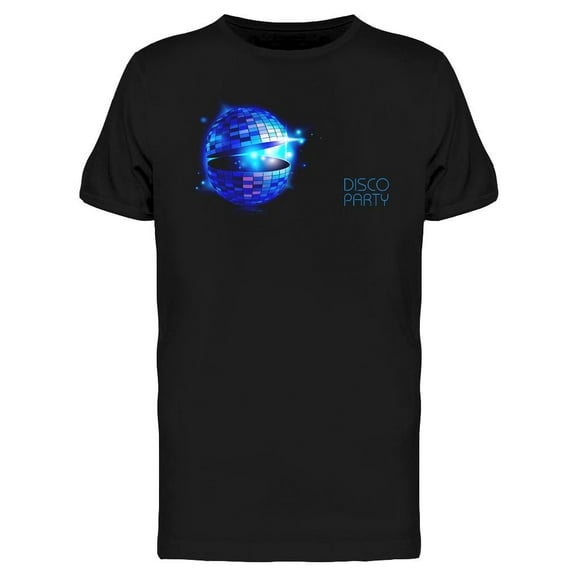 Disco Ball. Disco  T-Shirt Men -Image by Shutterstock, Male 3X-Large