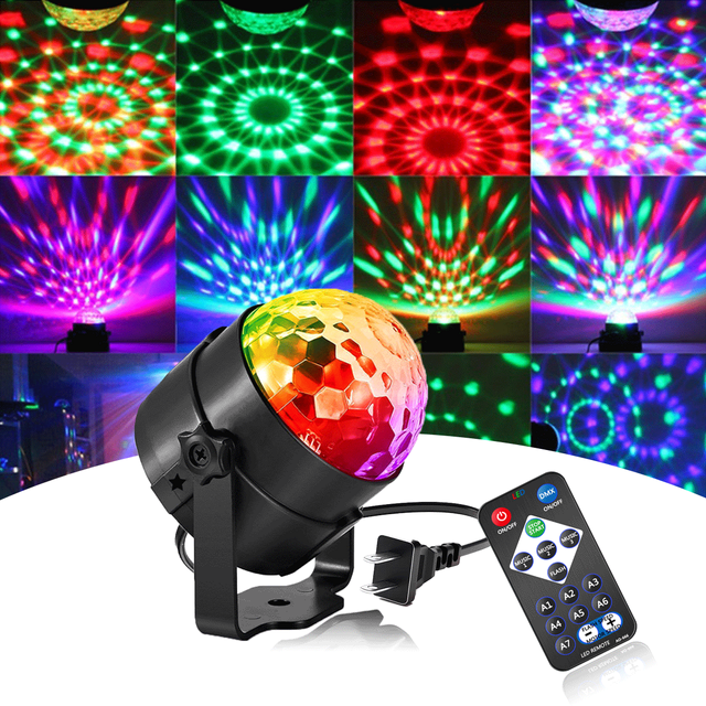 Disco Ball Lights Disco Ball Lamps Sound Activated Party Lights with