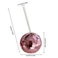 thumbnail image 1 of Disco Ball Party Cup with Straw, Fun Tumbler for Weddings Birthdays, gold Durable Plastic Acrylic, Glittering Design, Reusable, 1 of 3