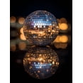 thumbnail image 1 of Disco Ball Reflection Canvas Print, Wall Art for Living Room Bedroom Bar Party Hotel Modern Home, 1 of 8