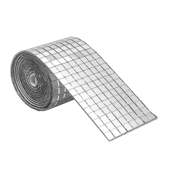 Disco Ball Tiles|Self-Adhesive Mosaic Tiles|Reflective Stickers Waterproof Decor Crafts for Walls Fl