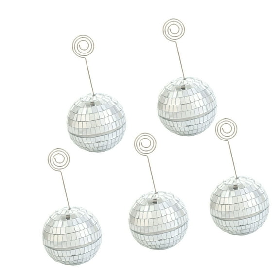 Disco Card Hold With Strong Base Name Cards Photo Stand Clip Picture Hold for Display