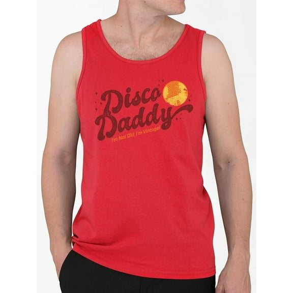 Disco Daddy Graphic Shirt Tank Top Men's