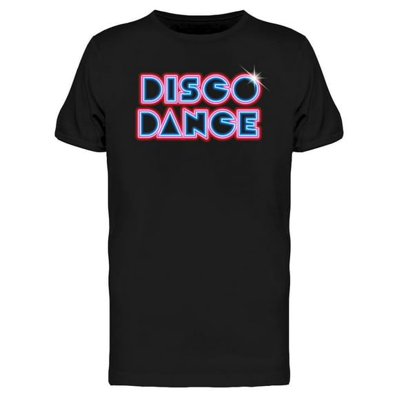 Disco Dance T-Shirt Men -Image by Shutterstock, Male Medium