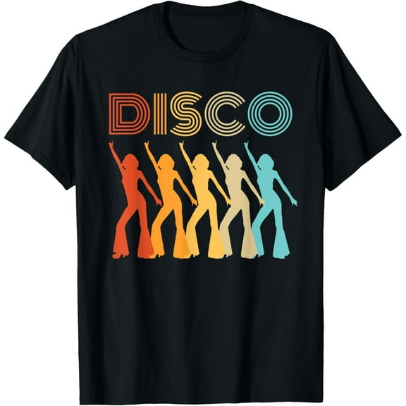 Disco Diva Themed Party 70s Retro Vintage 70's Dancing Queen T-Shirt men and women can wear, black, white, gifts