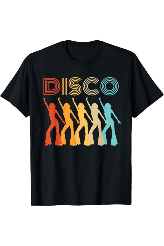 Disco Diva Themed Party 70s Retro Vintage 70's Dancing Queen T-Shirt men and women can wear, black, white, gifts