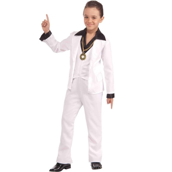 Rubies 70s Disco Fever Costume for Kids, Boys Medium