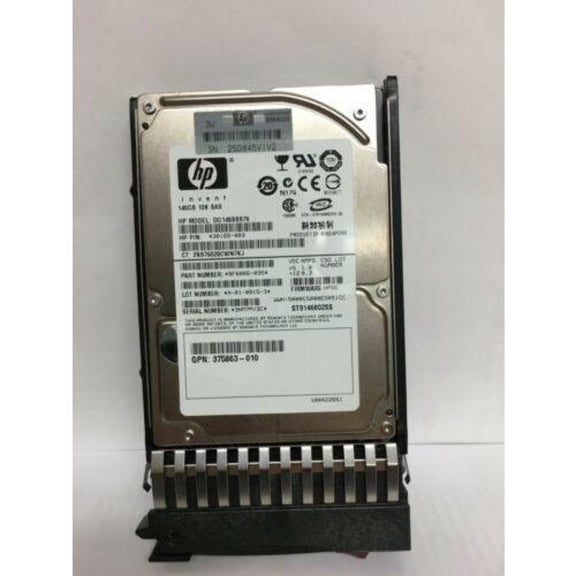 HP DG146BB976 146GB 10K 3G SFF 2.5'' SAS HDD 430165-003 ST9146802SS server