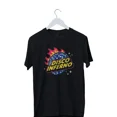 thumbnail image 1 of Disco Inferno Retro 80's 90's Print Mens T-Shirt S M L XL 2 3 4 XL, 1 of 2