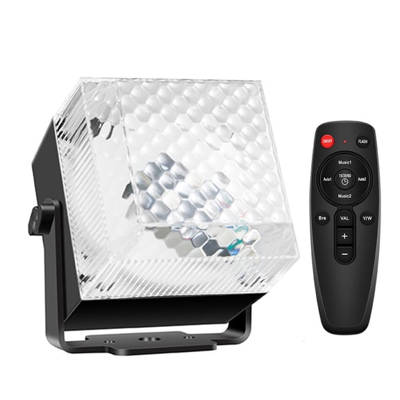 Disco Light Mini Party Lights Sound Activated LED Night Lighting with Remote Control for Home Room Christmas Halloween