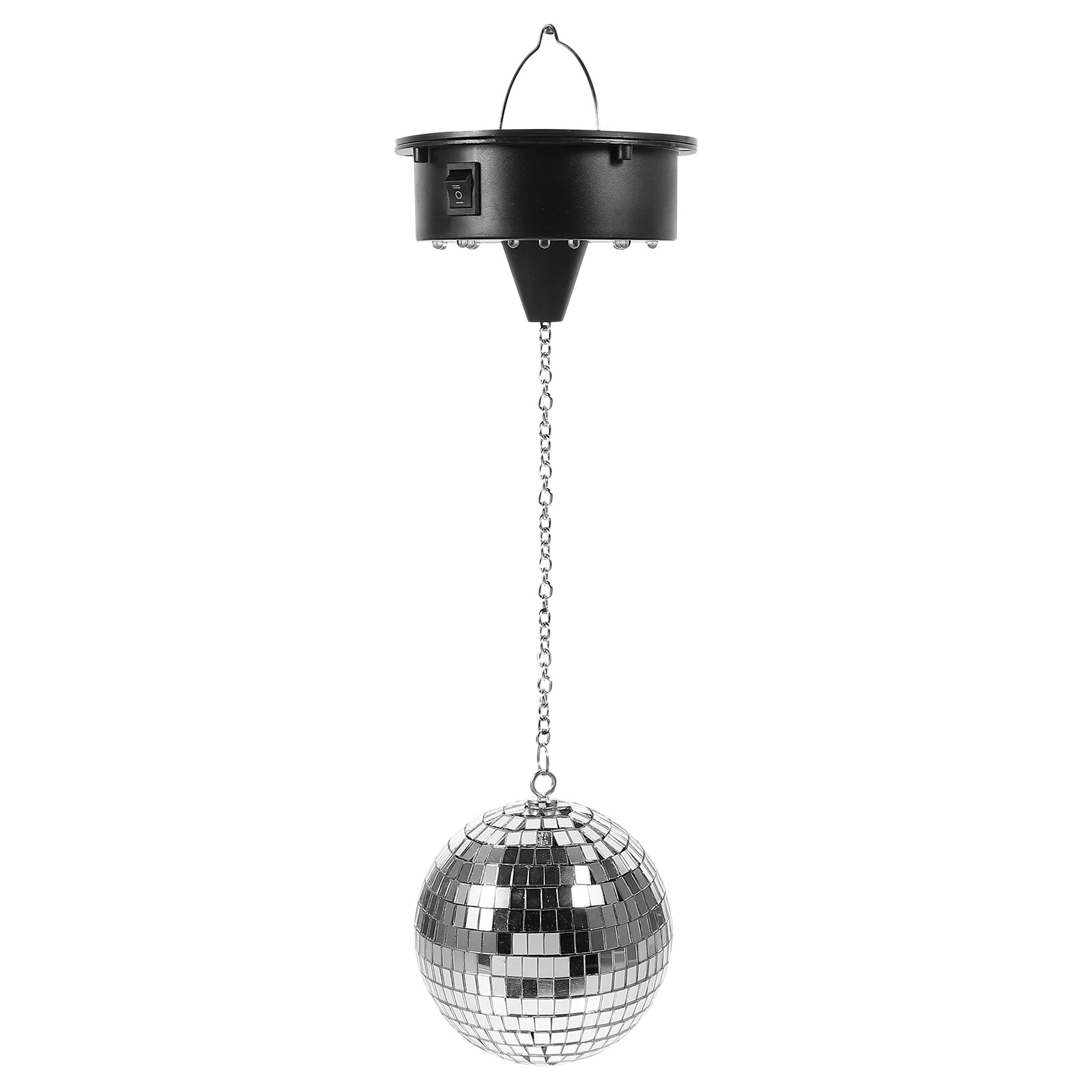 Disco Light Mirror Ball Rotating Spotlight Stage Hanging Light Ball for
