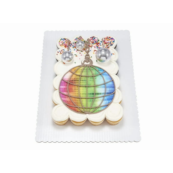 Disco Neon Cupcake Cake