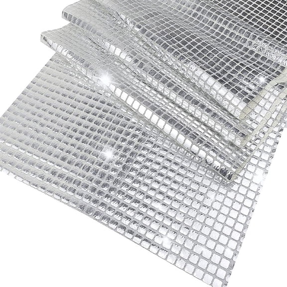 Disco Party Decorations - Glitter Disco Table Runner | Retro 70s 80s Disco Ball Decor Indoor Outdoor - Party Favors Supplies for Wedding Bachelorette Birthday Dance Party(S,White)